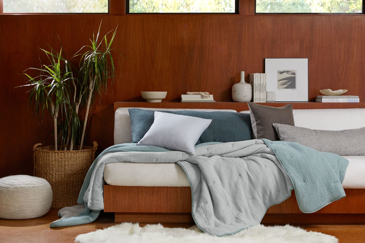 Crate&Barrel and Parachute Are Launching a New Blissful Bedroom